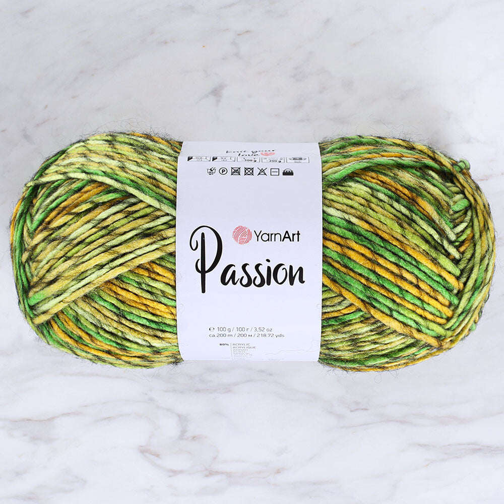 Yarnart Passion Knitting Yarn - Variegated- 1243