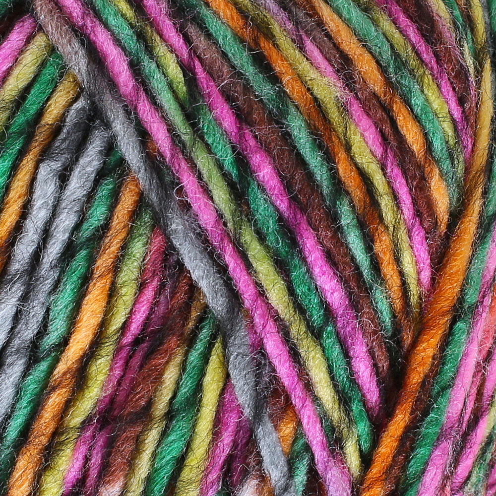 Yarnart Passion Knitting Yarn - Variegated- 1254