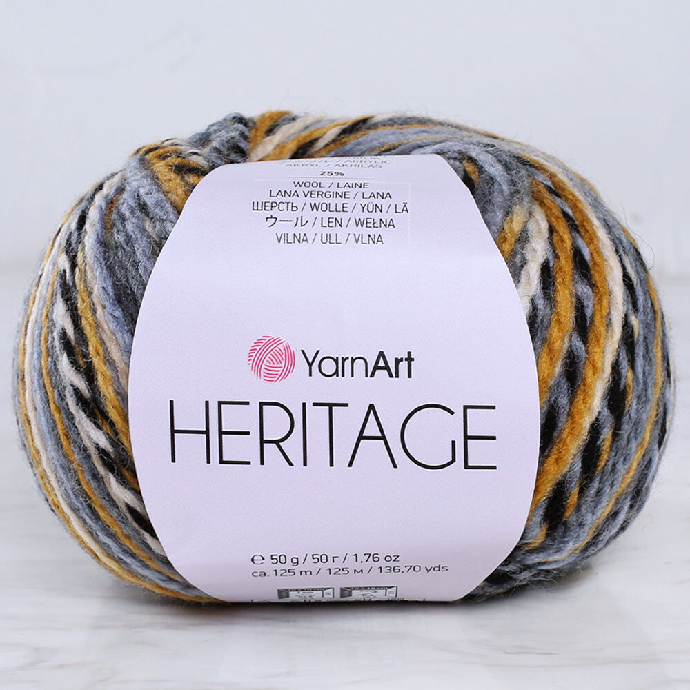 Yarnart Heritage Knitting Yarn - Variegated- 331