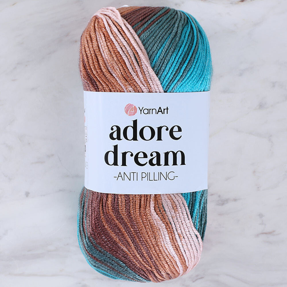 YarnArt Adore Dream Anti-Pilling Yarn, Variegated - 1055