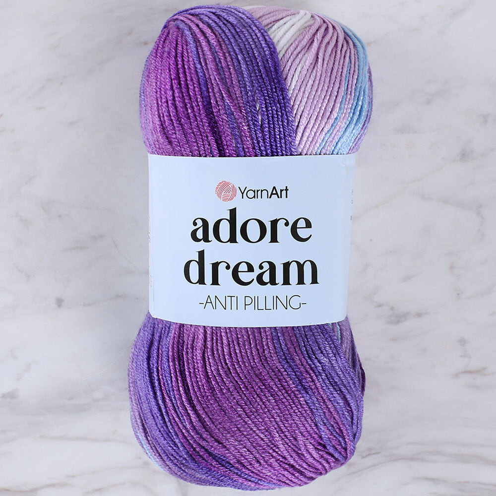 YarnArt Adore Dream Anti-Pilling Yarn, Variegated - 1056