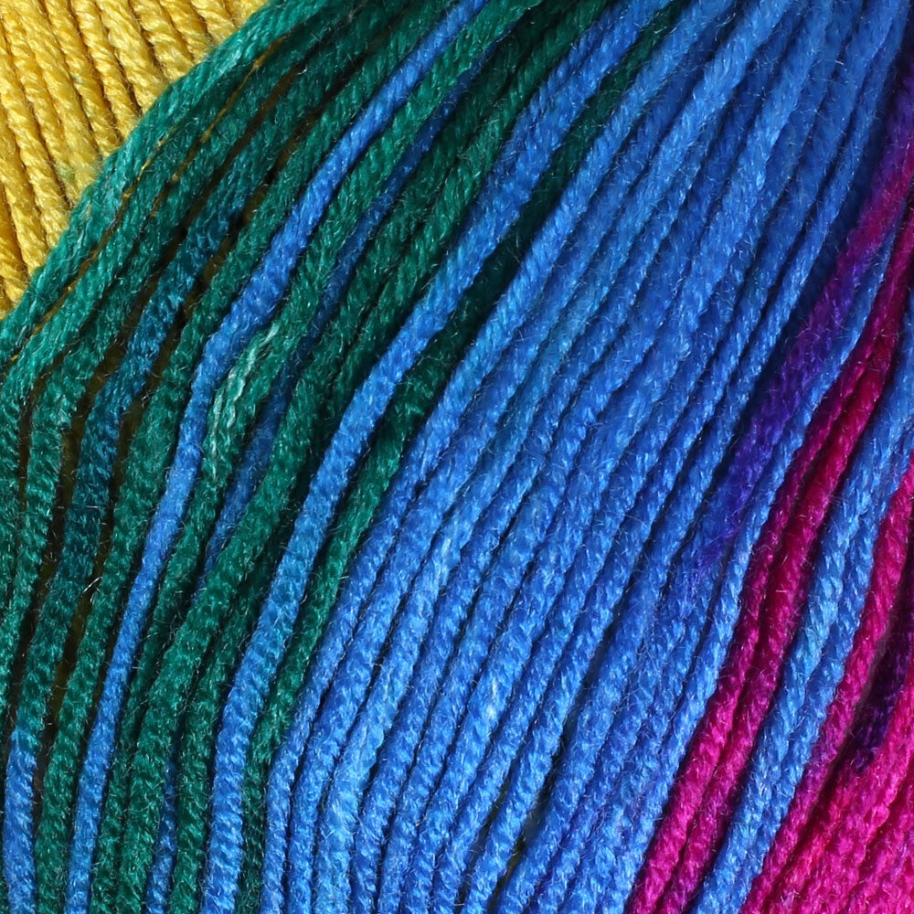 YarnArt Adore Dream Anti-Pilling Yarn, Variegated - 1057