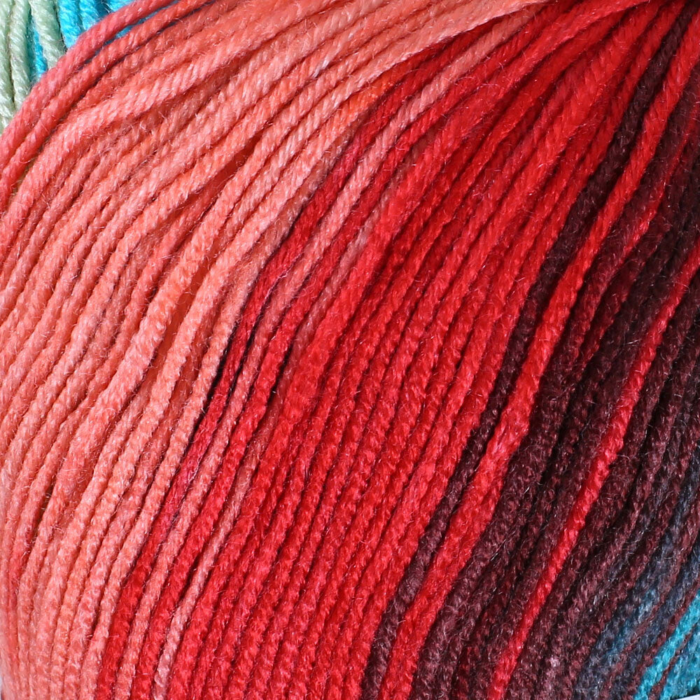 YarnArt Adore Dream Anti-Pilling Yarn, Variegated - 1061