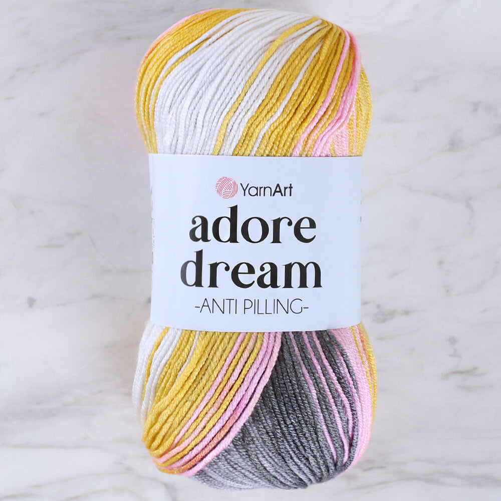 YarnArt Adore Dream Anti-Pilling Yarn, Variegated - 1064