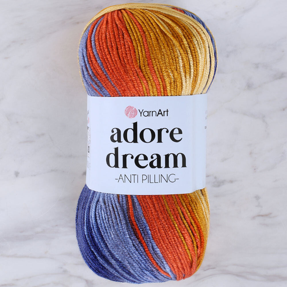 YarnArt Adore Dream Anti-Pilling Yarn, Variegated - 1065