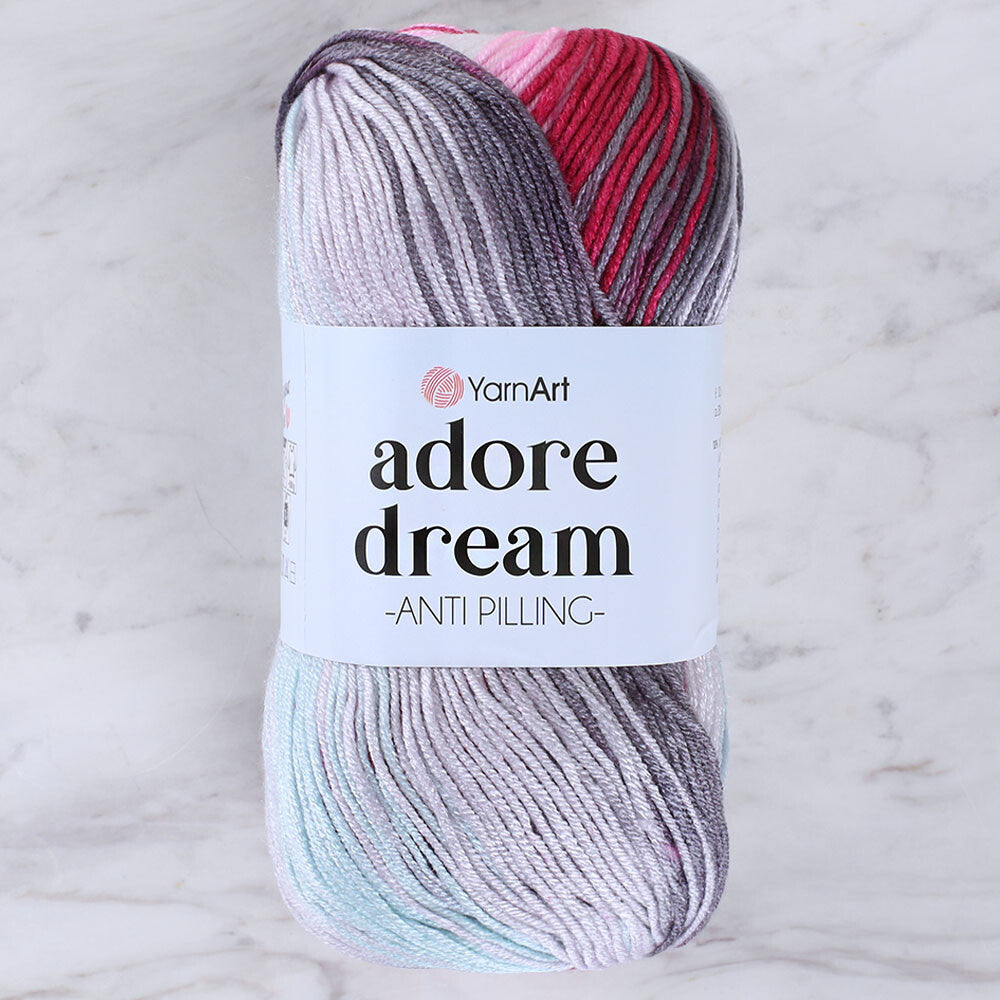 YarnArt Adore Dream Anti-Pilling Yarn, Variegated - 1066