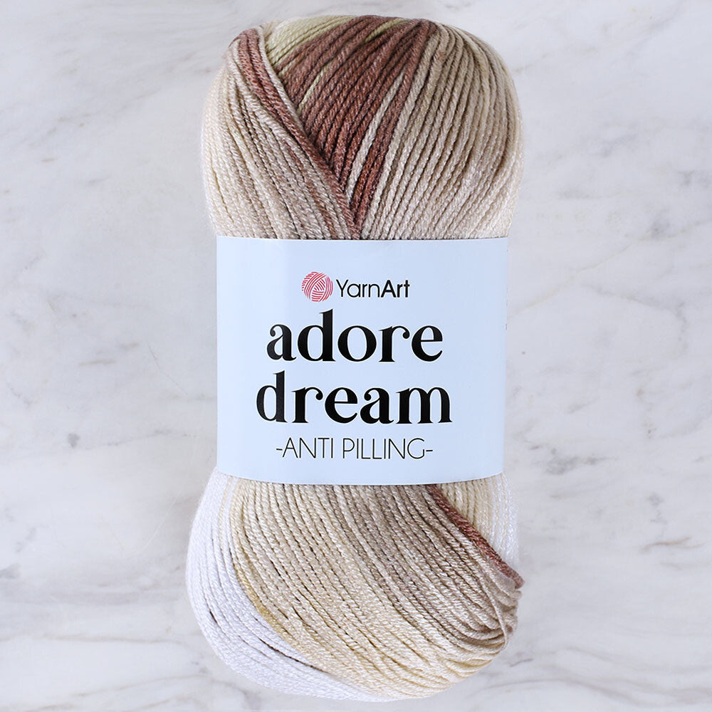 YarnArt Adore Dream Anti-Pilling Yarn, Variegated - 1068