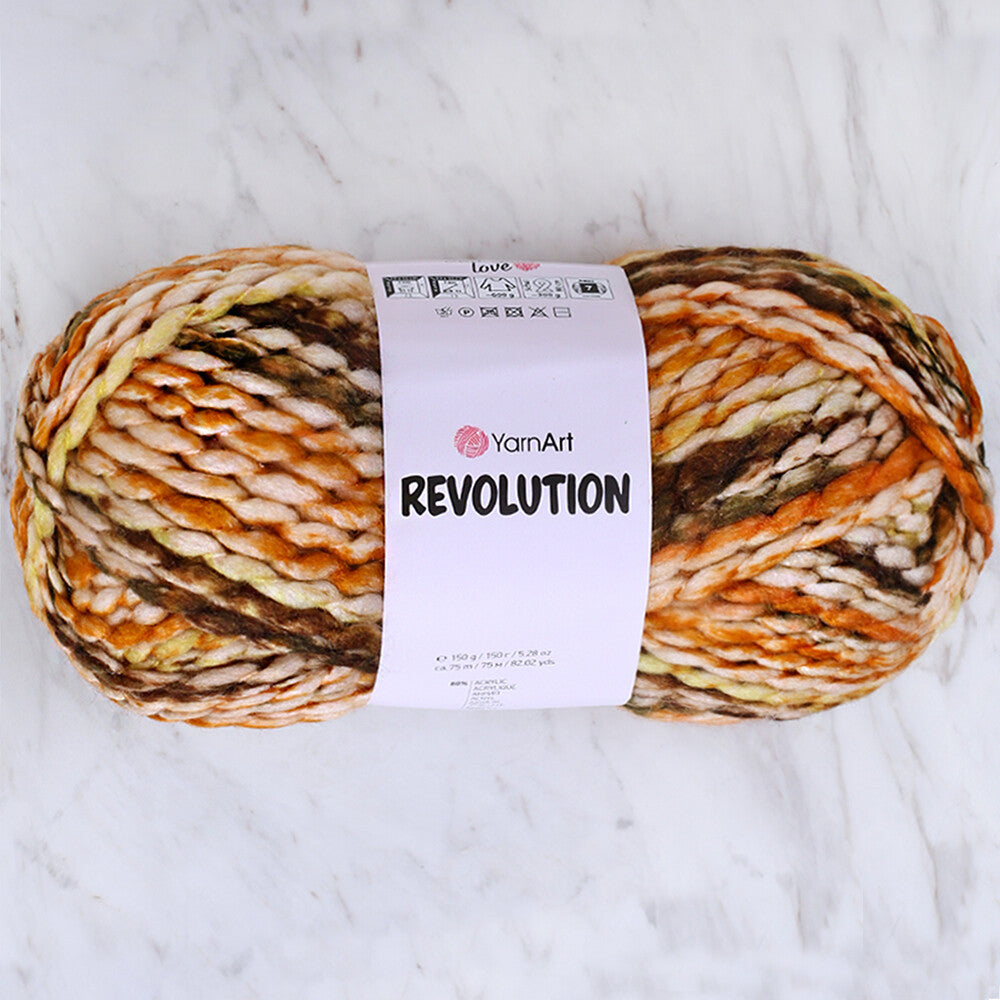 Yarnart Revolution Knitting Yarn - Variegated- 1603