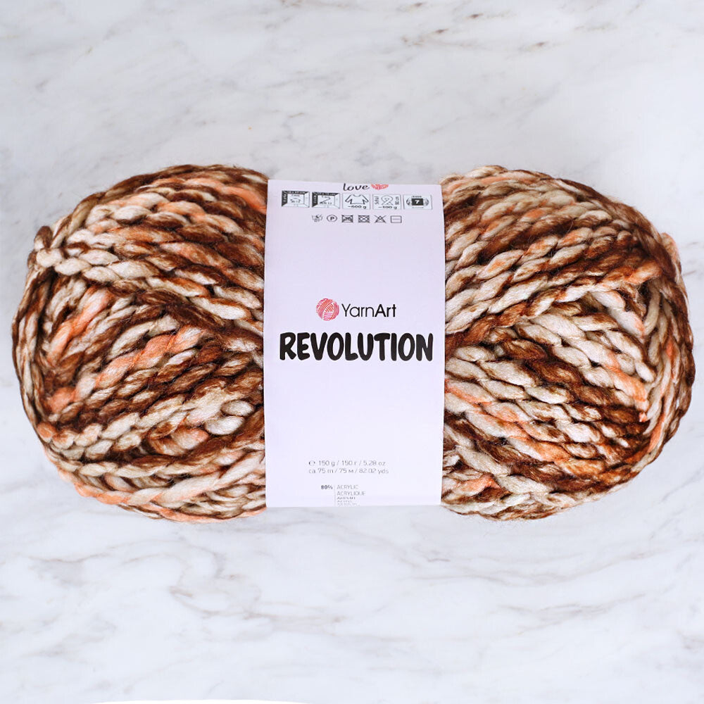 Yarnart Revolution Knitting Yarn - Variegated- 1607