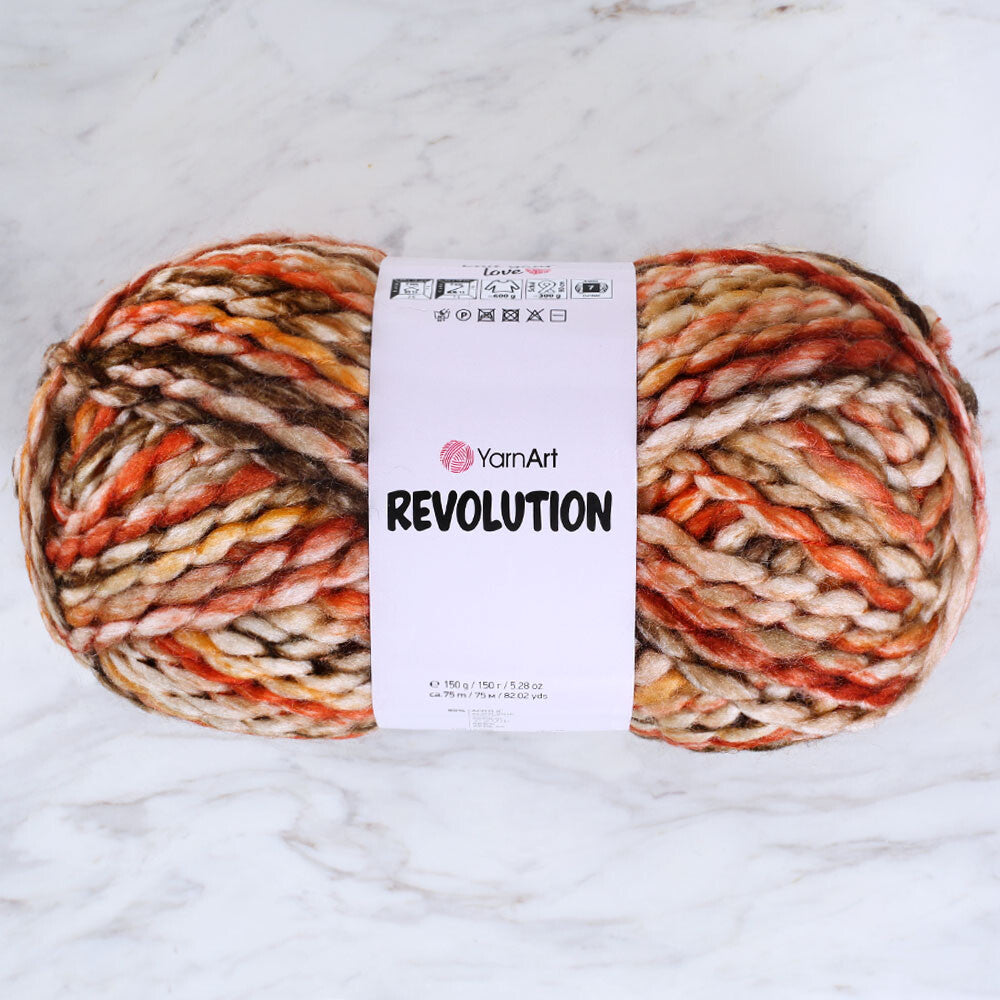 Yarnart Revolution Knitting Yarn - Variegated- 1610