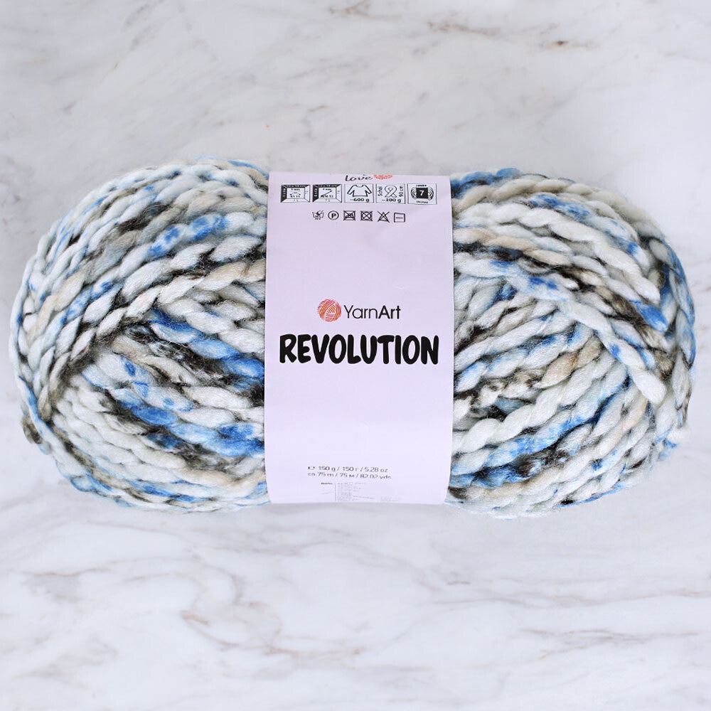 Yarnart Revolution Knitting Yarn - Variegated- 1617