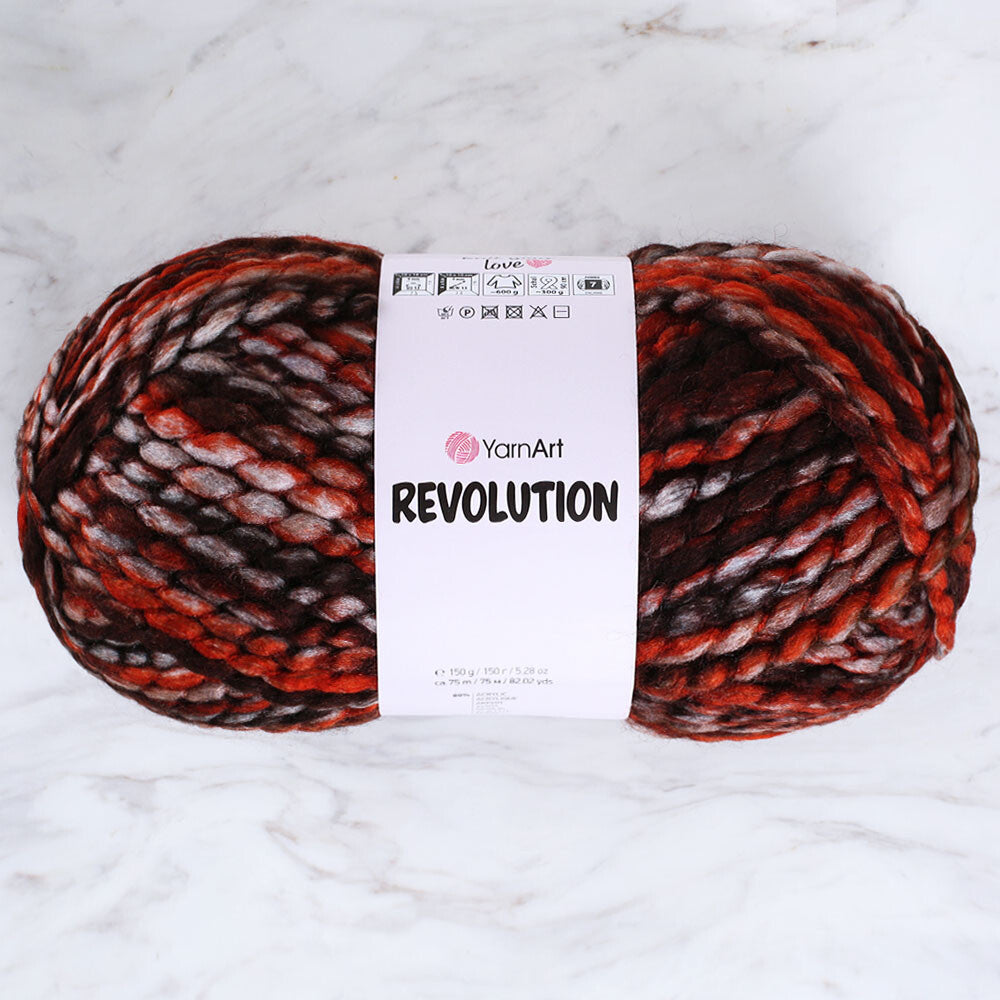 Yarnart Revolution Knitting Yarn - Variegated- 1620