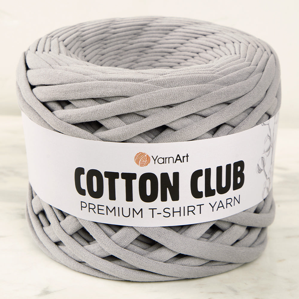 Yarnart COTTON CLUB T-Shirt Yarn Grey-7303