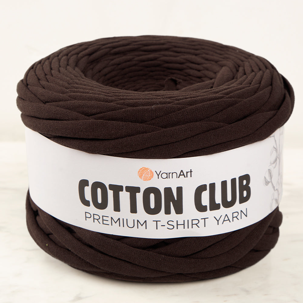 Yarnart COTTON CLUB T-Shirt Yarn Brown-7305