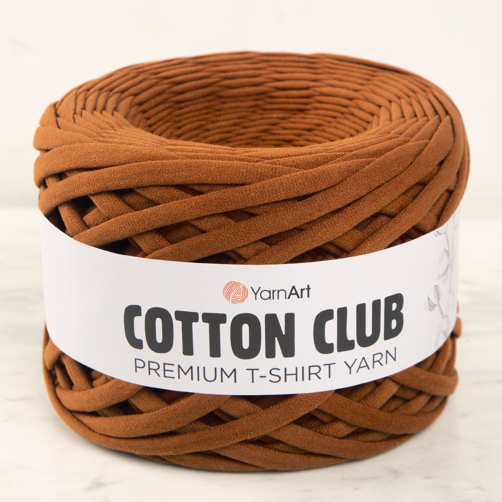 Yarnart COTTON CLUB T-Shirt Yarn Cinnamon-7309