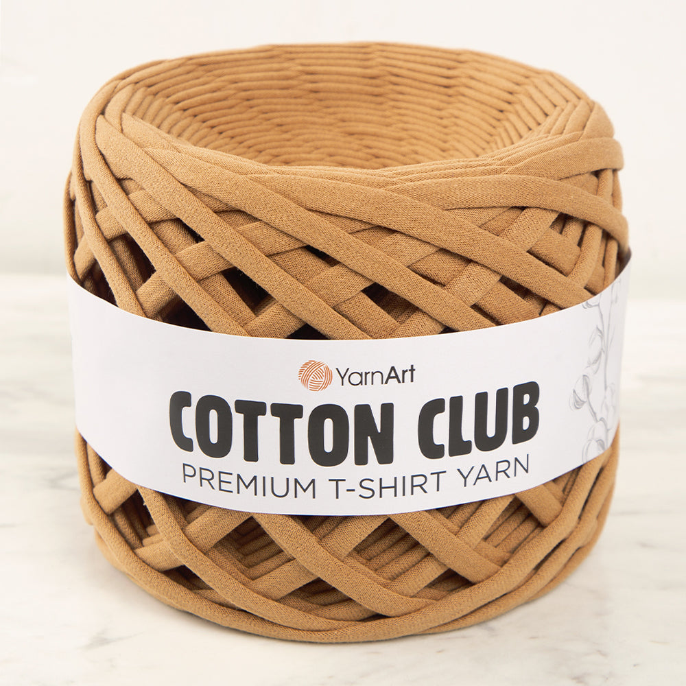 Yarnart COTTON CLUB T-Shirt Yarn Brown-7310