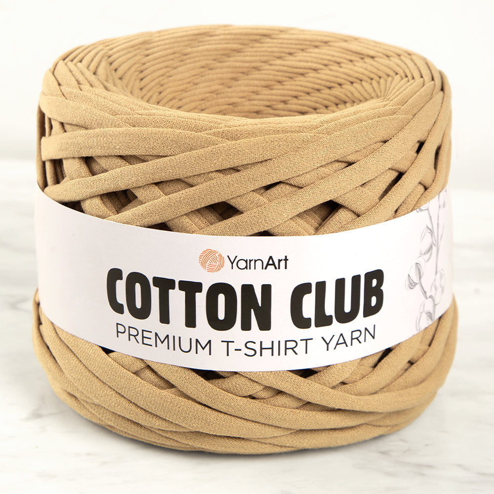 Yarnart COTTON CLUB T-Shirt Yarn Beige-7311