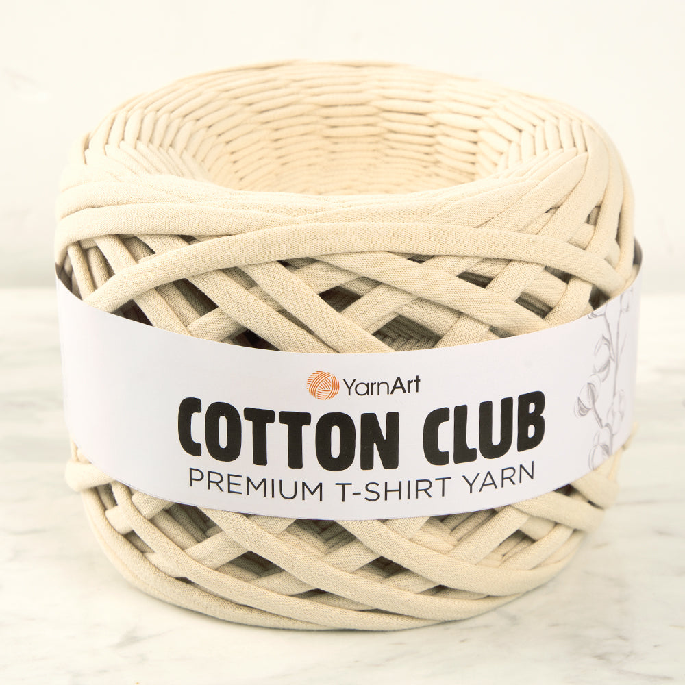 Yarnart COTTON CLUB T-Shirt Yarn Beige-7314