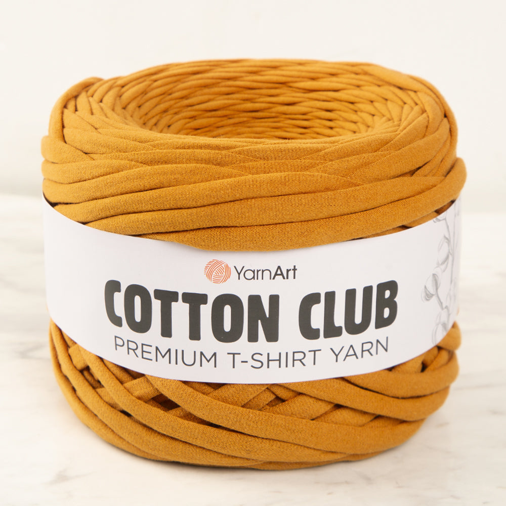 Yarnart COTTON CLUB T-Shirt Yarn Mustard-7316