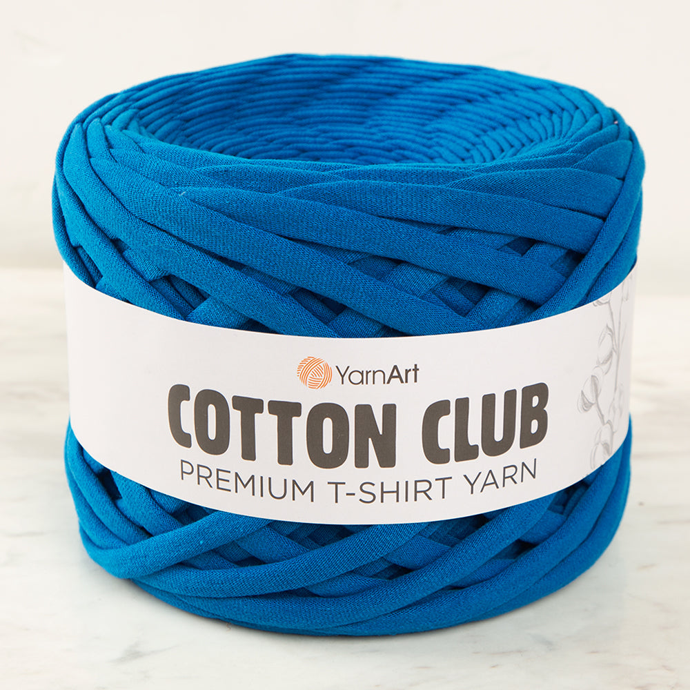 Yarnart COTTON CLUB T-Shirt Yarn Blue-7326