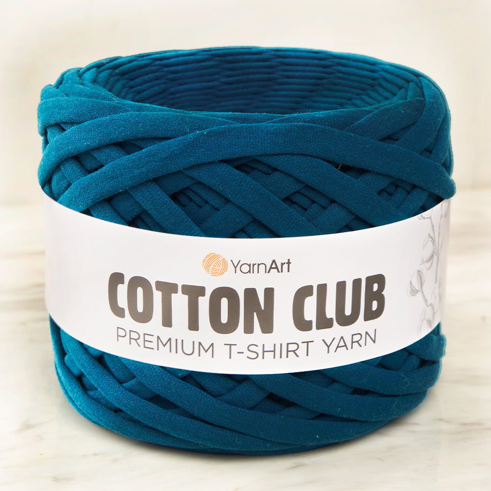 Yarnart COTTON CLUB T-Shirt Yarn Blue-7327