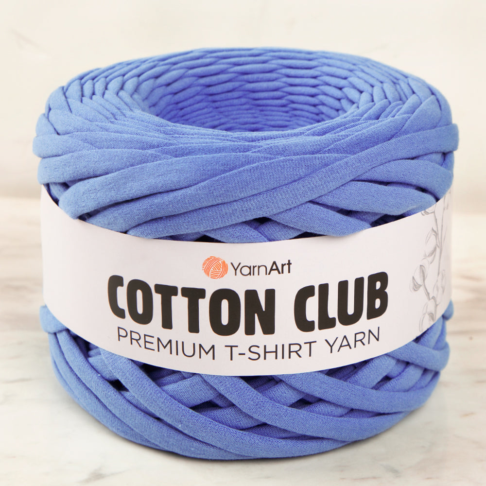 Yarnart COTTON CLUB T-Shirt Yarn Blue-7328