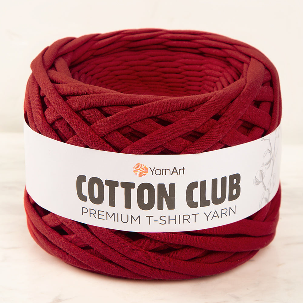 Yarnart COTTON CLUB T-Shirt Yarn Red-7334