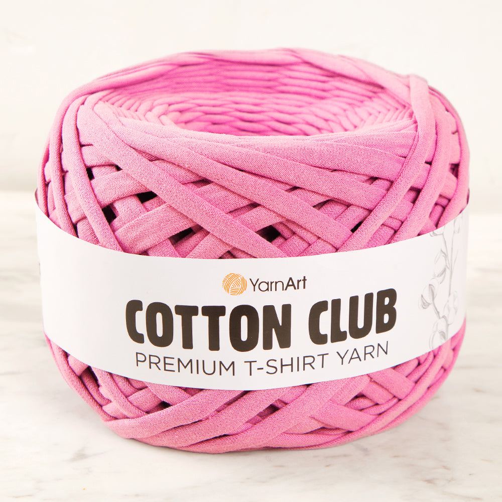 Yarnart COTTON CLUB T-Shirt Yarn Pink-7346