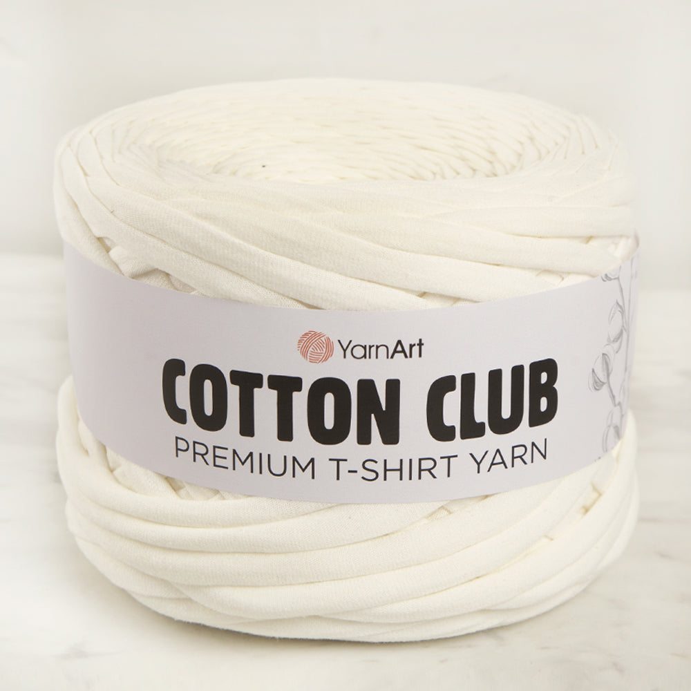 Yarnart COTTON CLUB T-Shirt Yarn Ecru-7349