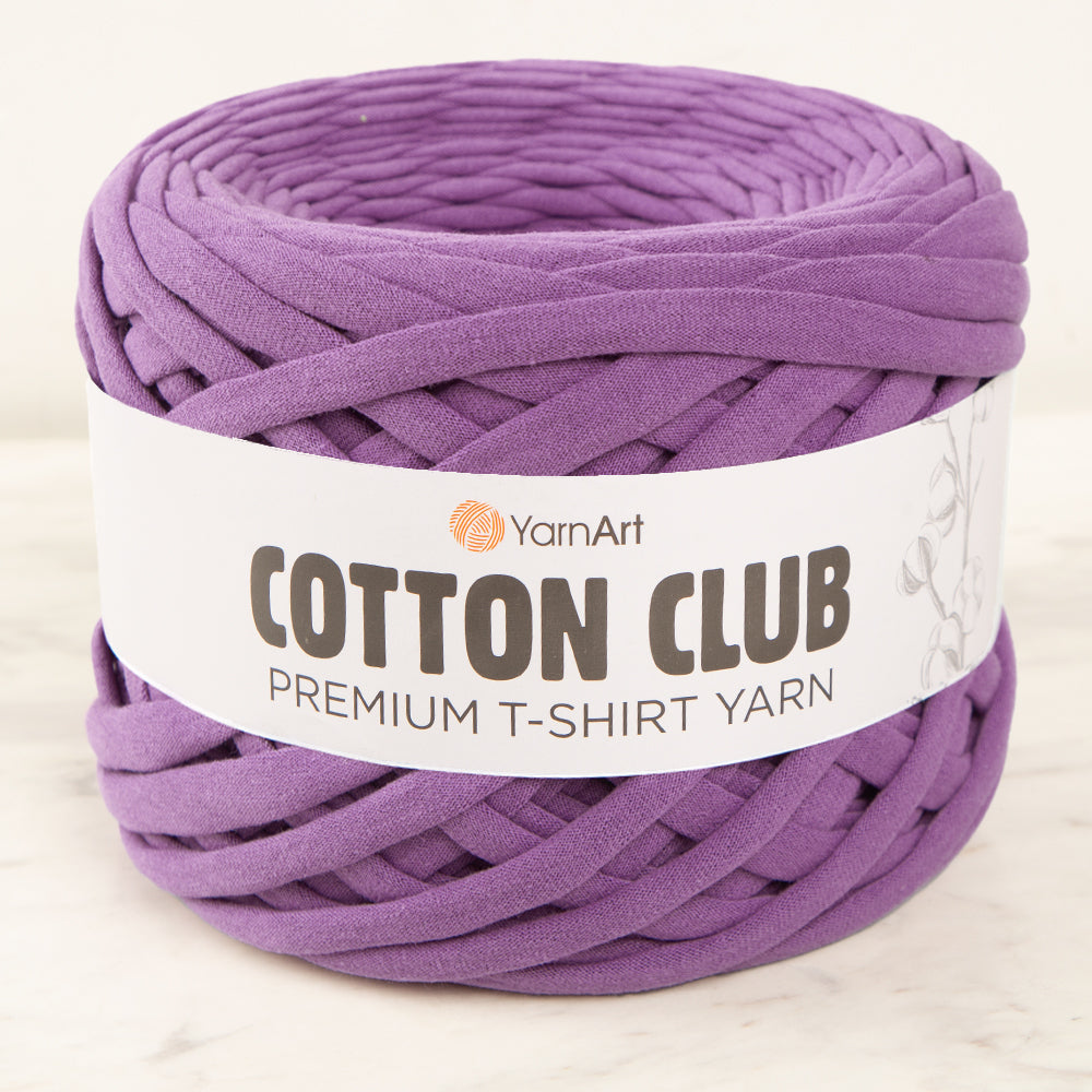 Yarnart COTTON CLUB T-Shirt Yarn Lilac-7352