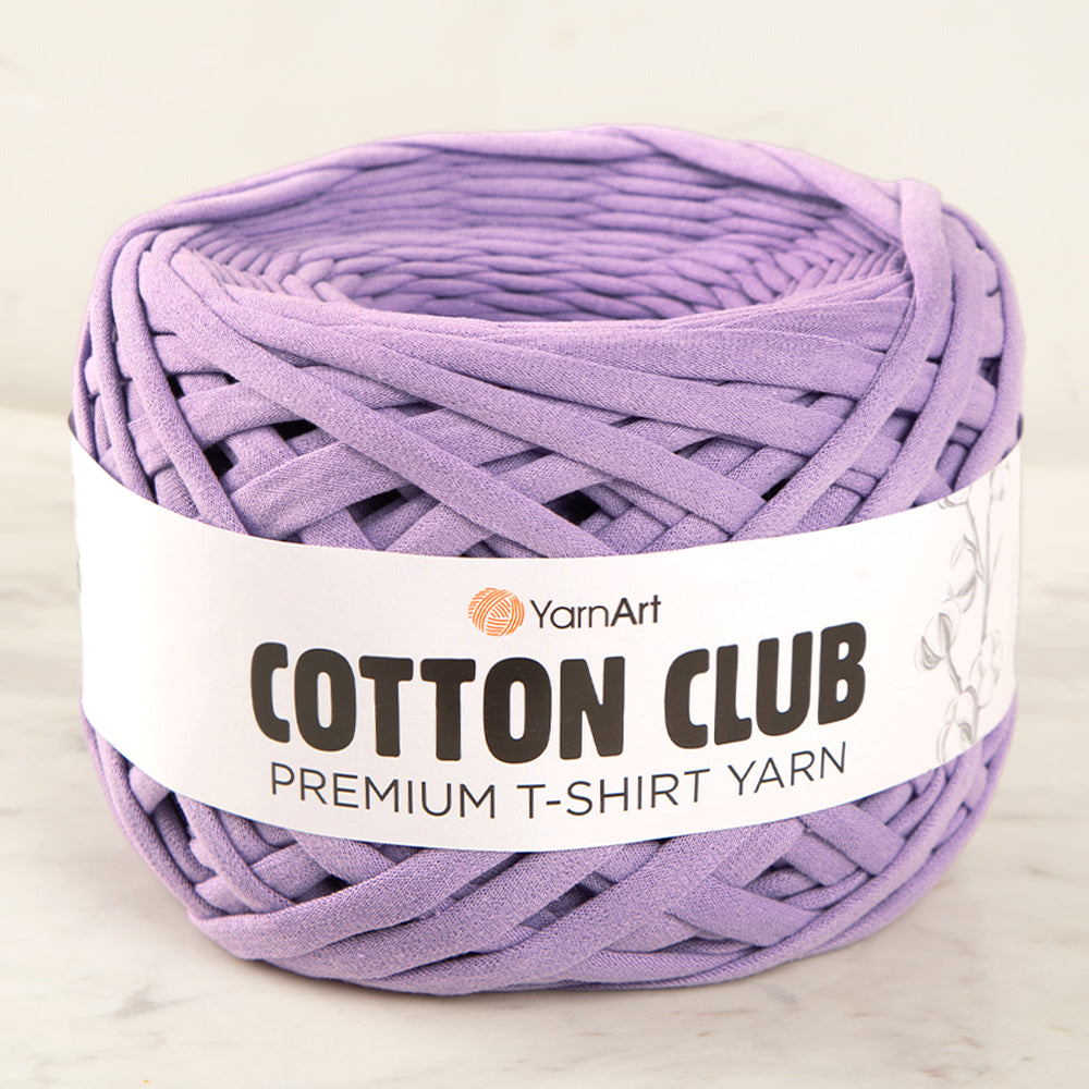 Yarnart COTTON CLUB T-Shirt Yarn Lilac-7353