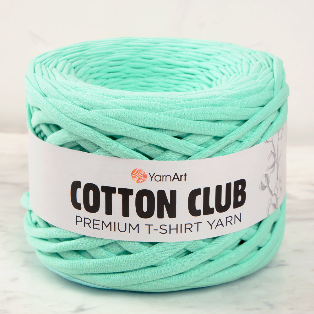 Yarnart COTTON CLUB T-Shirt Yarn Green-7355