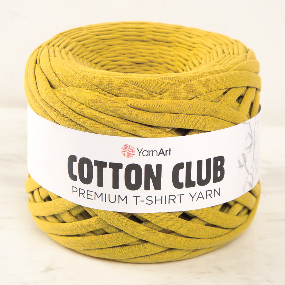 Yarnart COTTON CLUB T-Shirt Yarn Mustard-7357