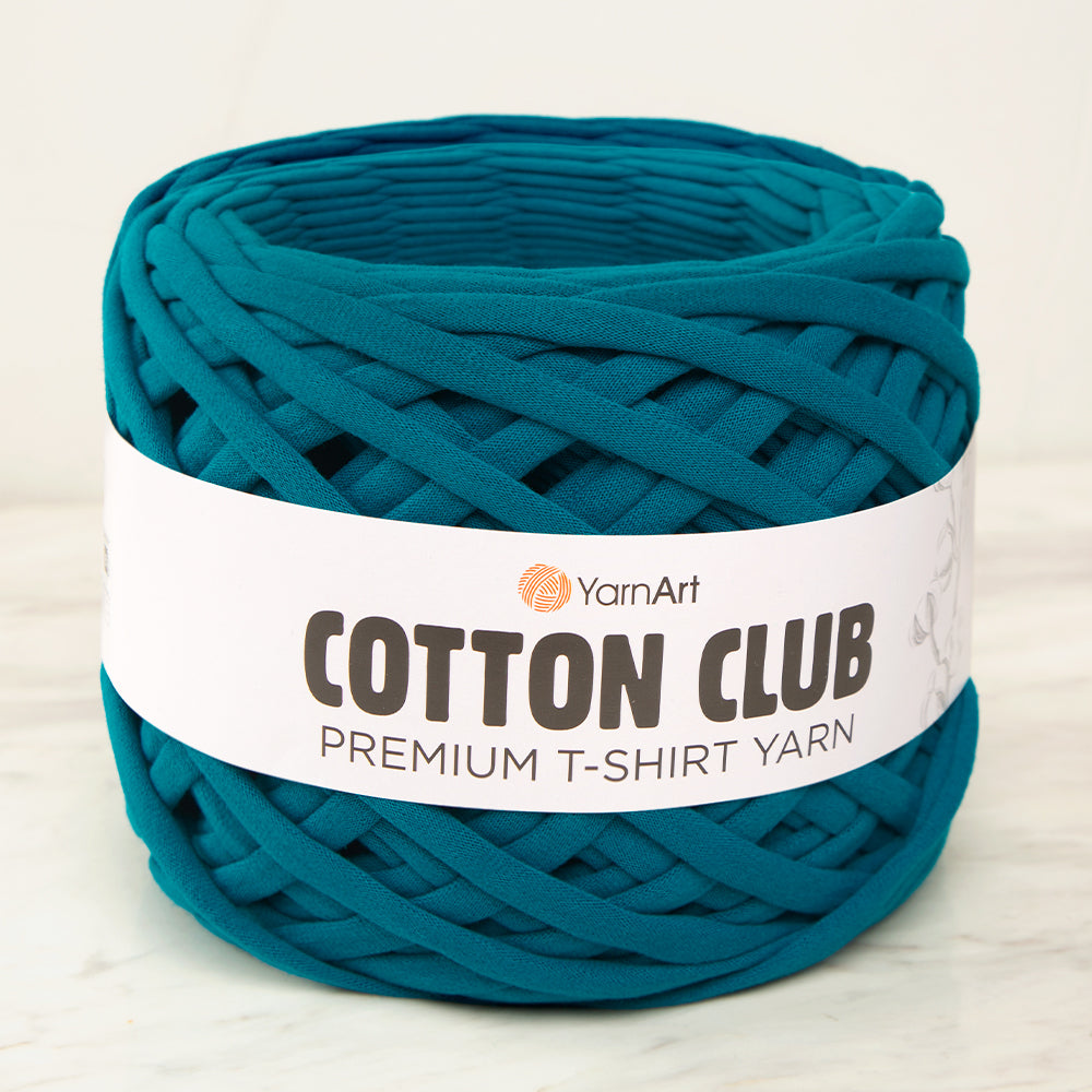 Yarnart COTTON CLUB T-Shirt Yarn Blue-7360