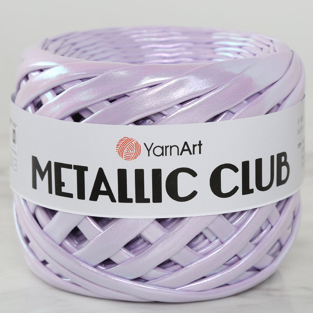 YARNART METALLIC CLUB Yarn, Light Lilac - 8101