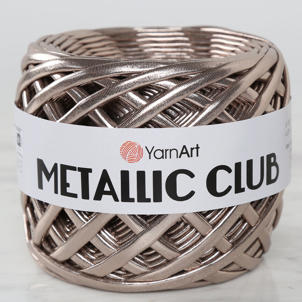 YARNART METALLIC CLUB Yarn, Mink - 8103