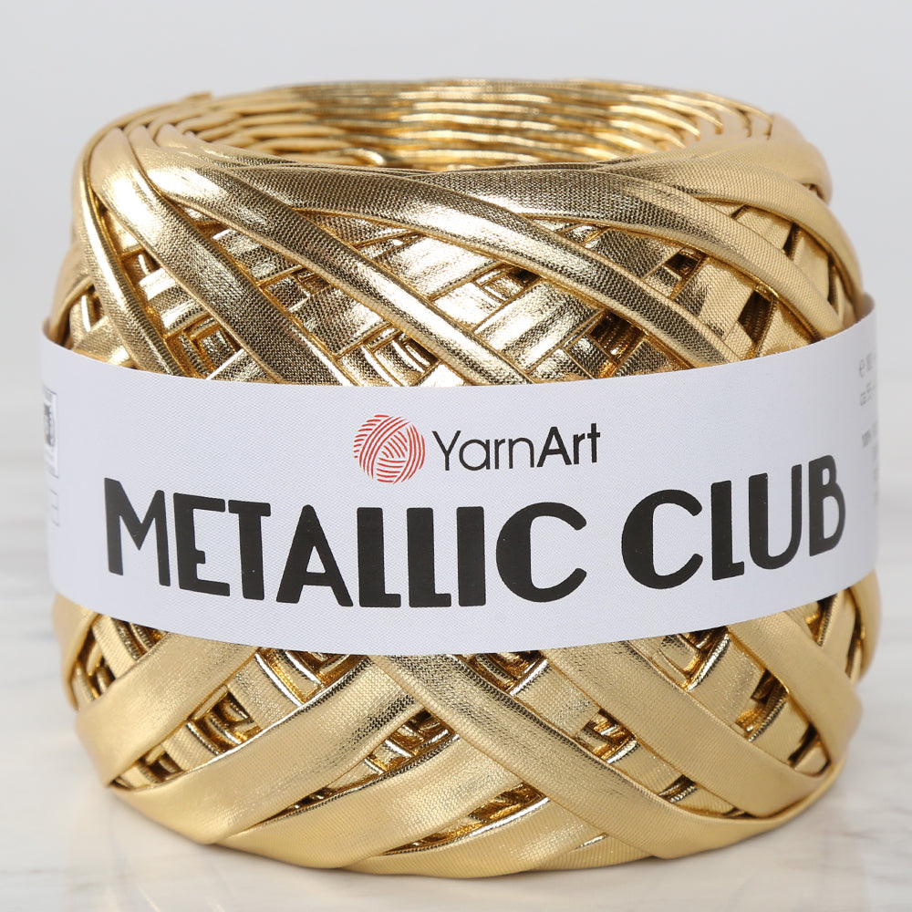 YARNART METALLIC CLUB Yarn, Gold - 8105