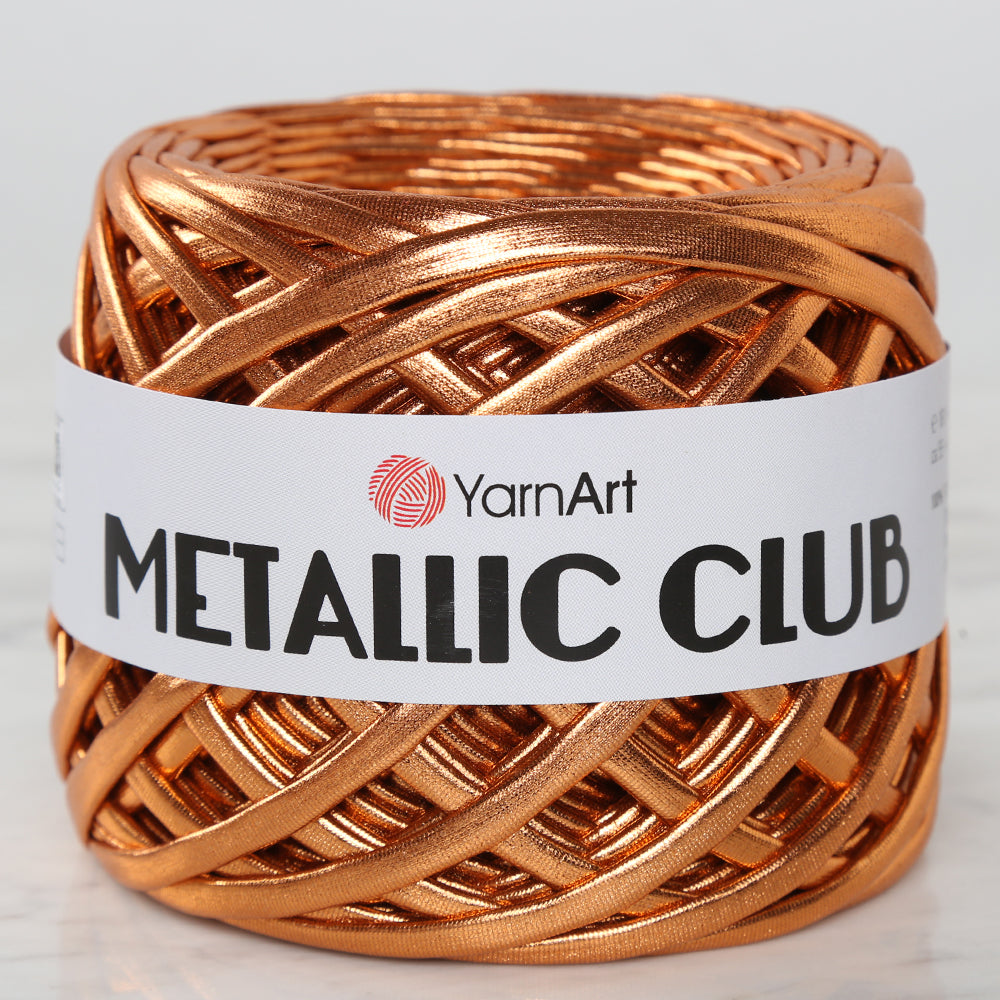 YARNART METALLIC CLUB Yarn, Copper - 8106