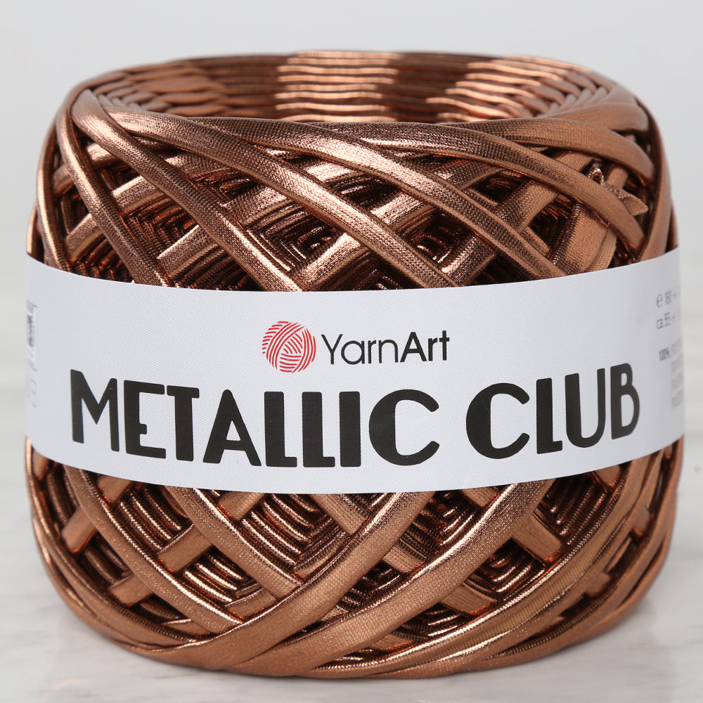 YARNART METALLIC CLUB Yarn, Bronze - 8108