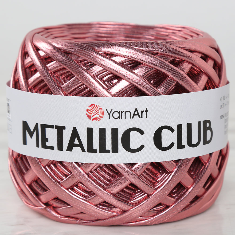 YARNART METALLIC CLUB Yarn, Dried Rose - 8110