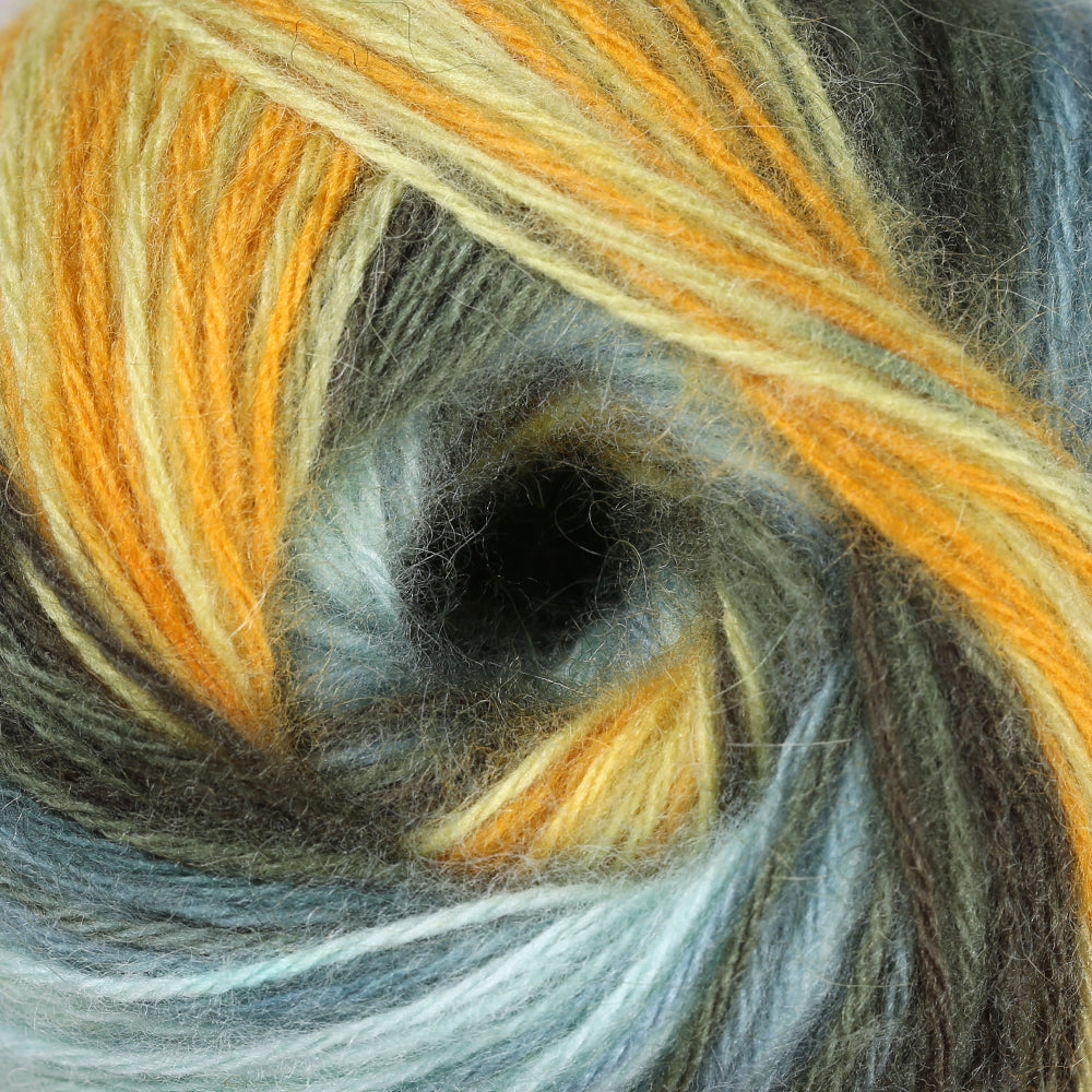 YarnArt Angora Active Knitting Yarn, Variegated - 857