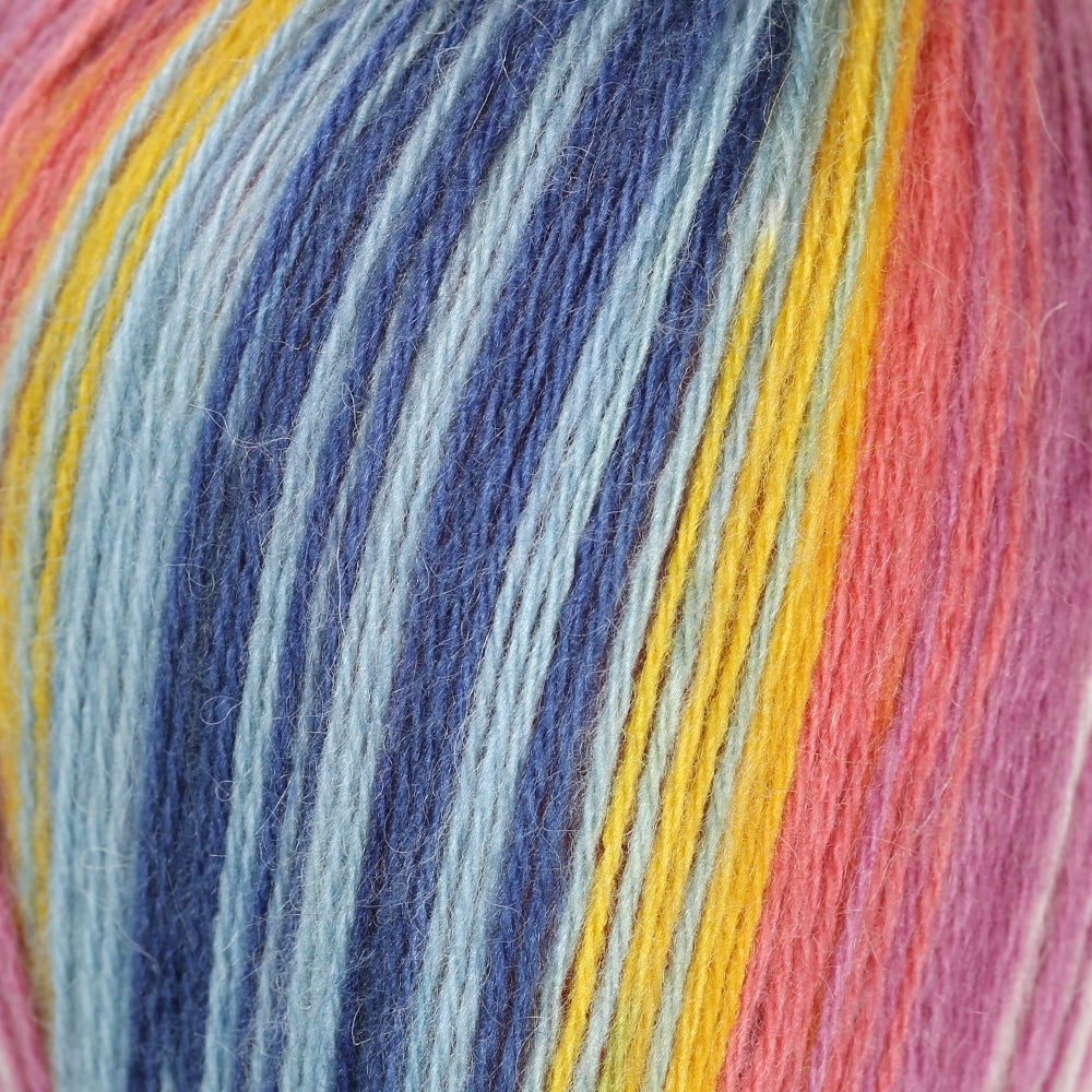 YarnArt Angora Active Knitting Yarn, Variegated - 858