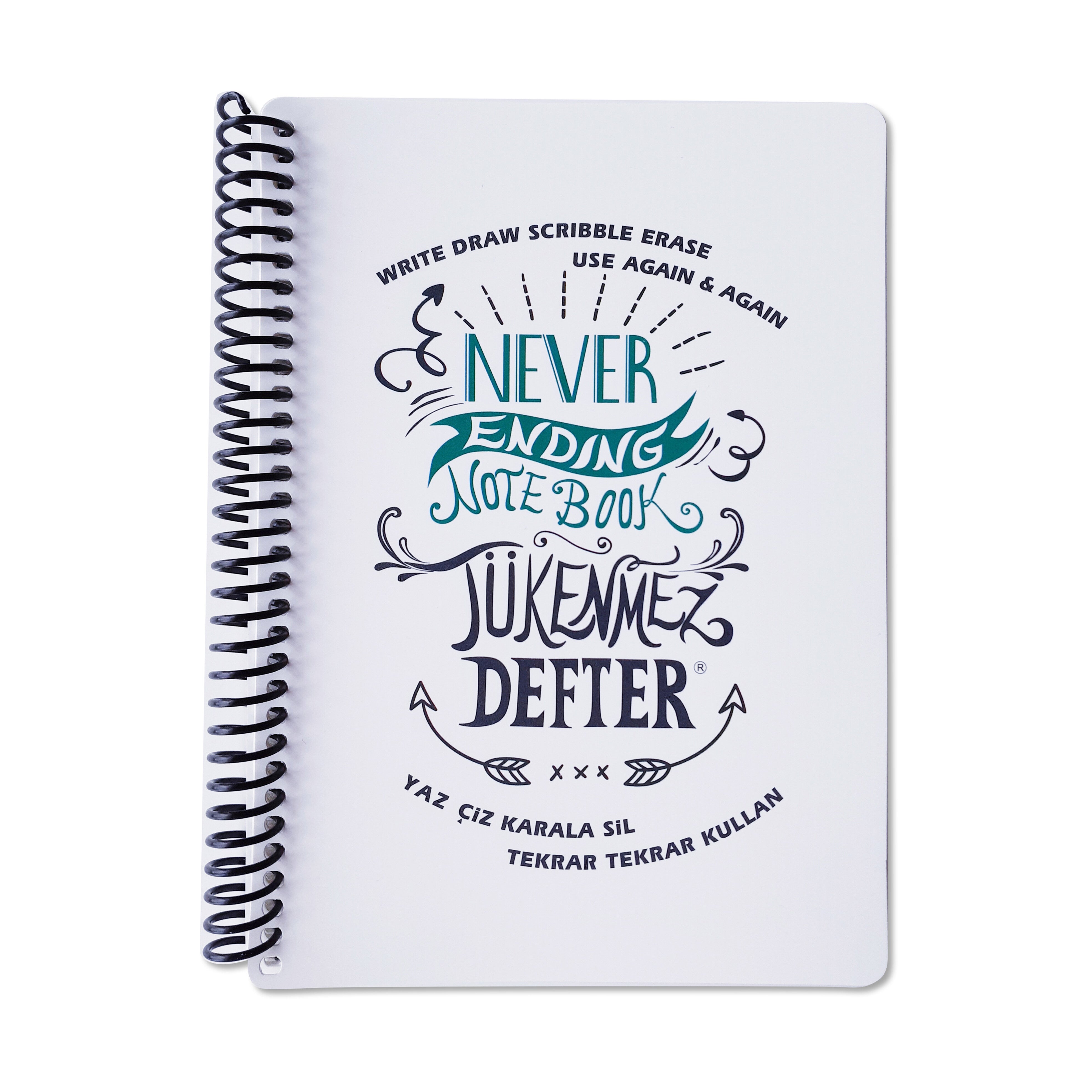 Never Ending Notebook -15x21 cm
