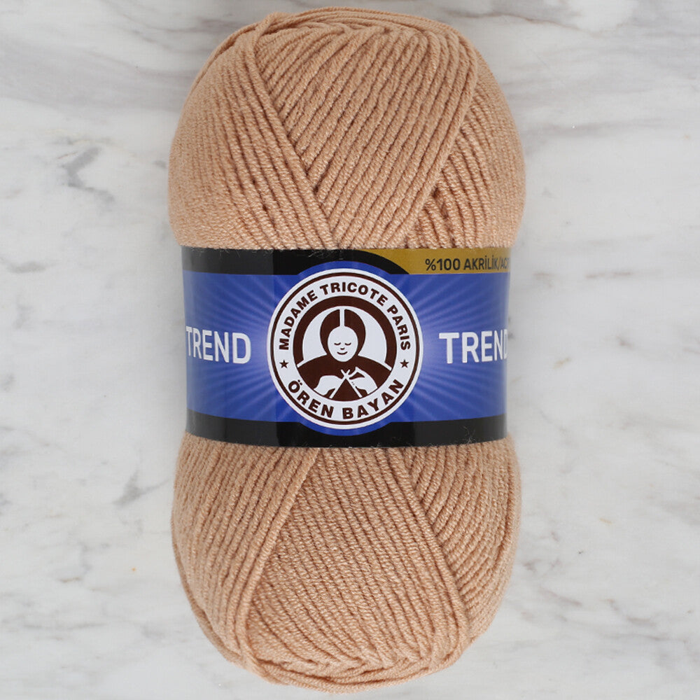 Madame Tricote Paris Trend Yarn, Beige - T079