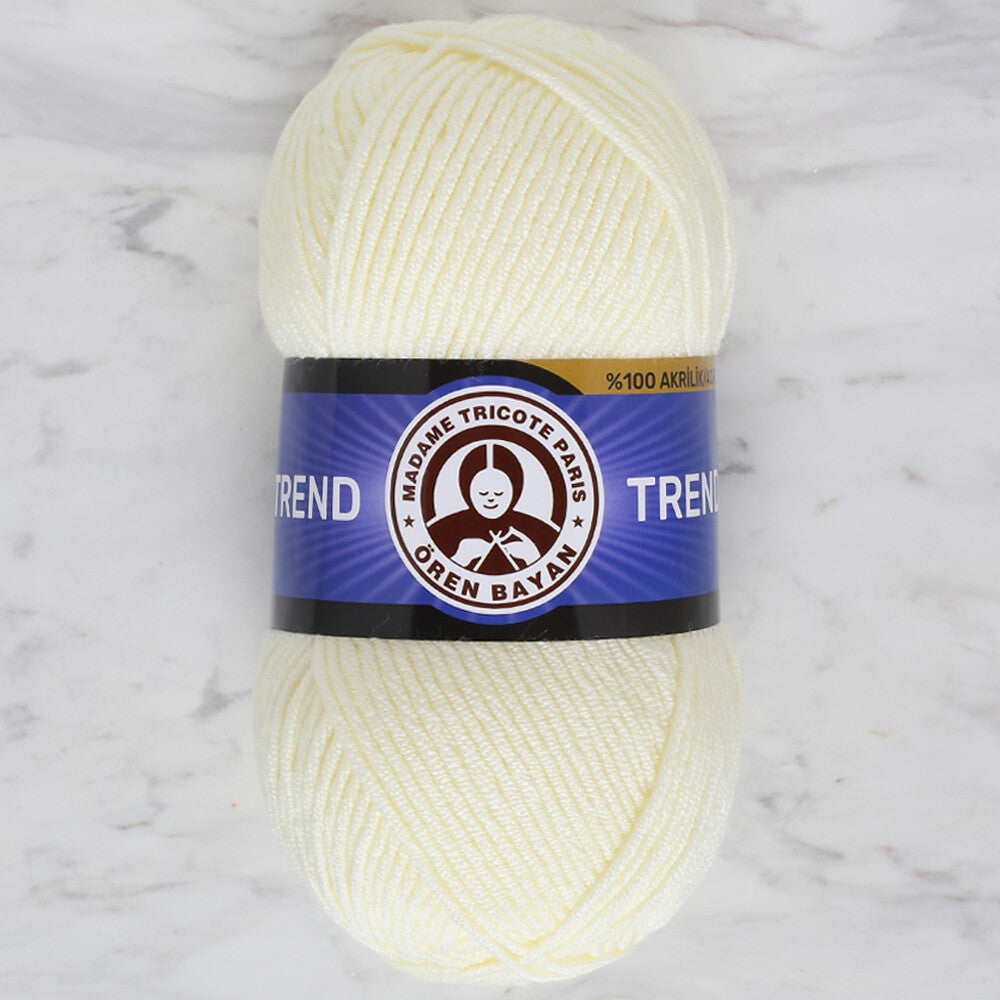 Madame Tricote Paris Trend Yarn, Yellow -T005