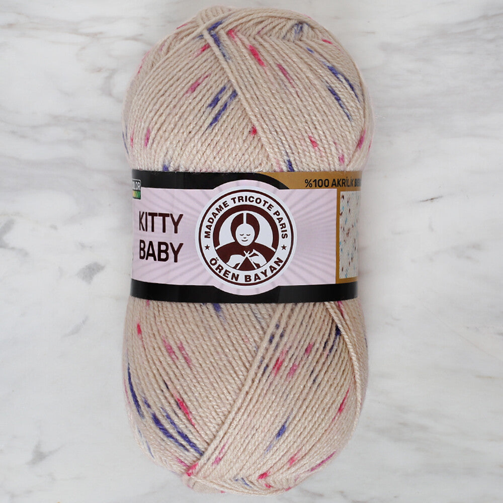 Madame Tricote Paris Kitty Baby Spotted Baby Yarn - 376