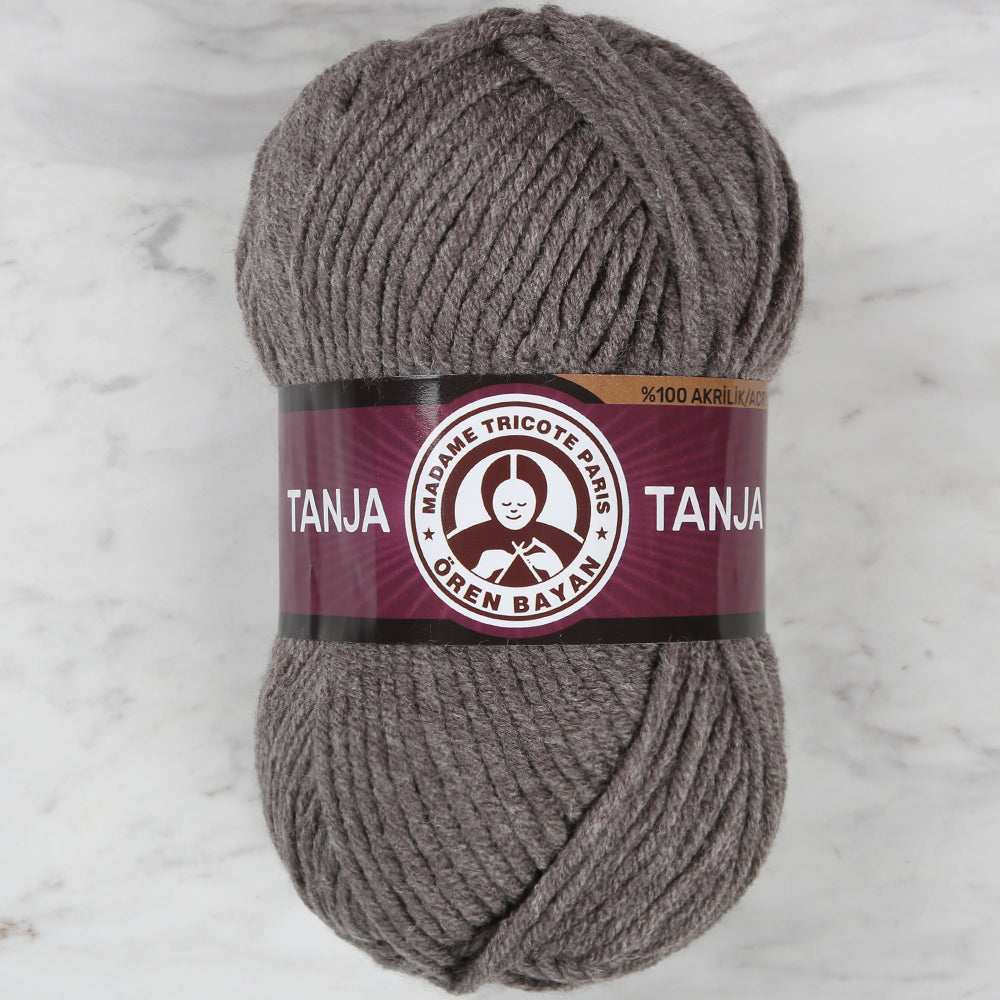 Madame Tricote Paris Tango/Tanja Knitting Yarn, Light Brown - 14-1771