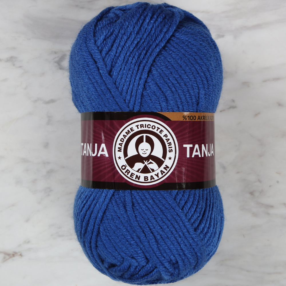 Madame Tricote Paris Tango/Tanja Knitting Yarn, Dark Blue - 16