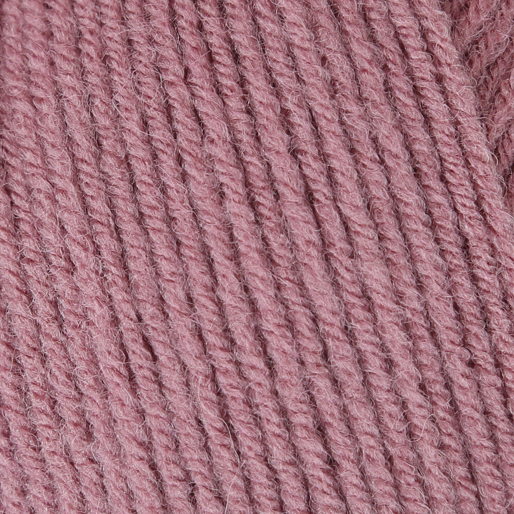   Madame Tricote Paris Deluxia Knitting Yarn, Rose Color - 127