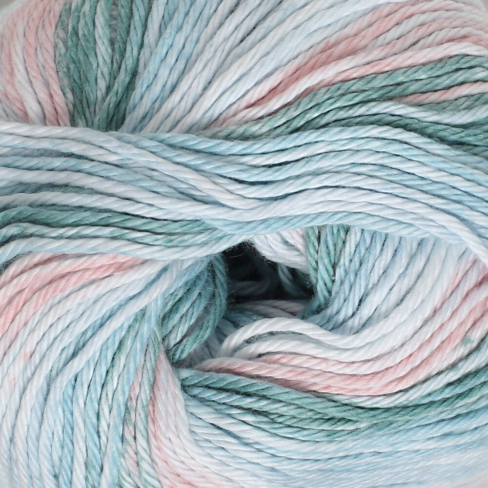 Mirafil Bella Cotton Yarn, Variegated - 523